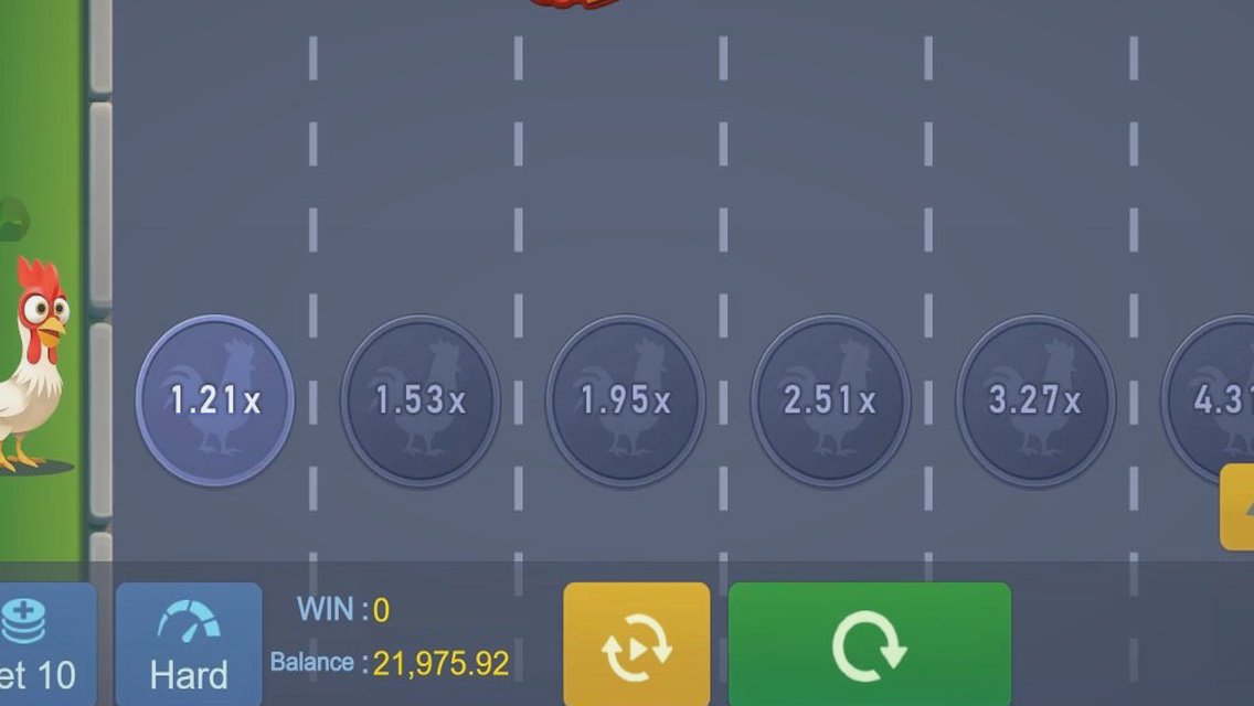 Chicken Dash · Tampilan Aplikasi GACOAN88