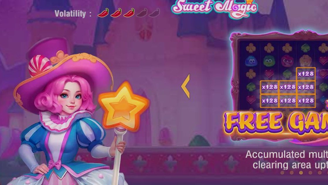 Sweet Magic · Tampilan Aplikasi GACOAN88